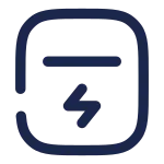 Airbuds Case Charge SVG Icon